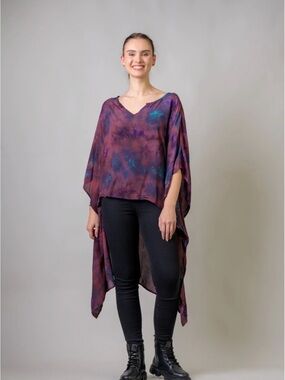 NWT Rhea Boho Kaftan Top (OS)